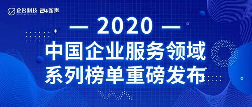 商帆科技榮登2020年中國企業服務領域高成長企業TOP100，引領信息技術咨詢服務創新